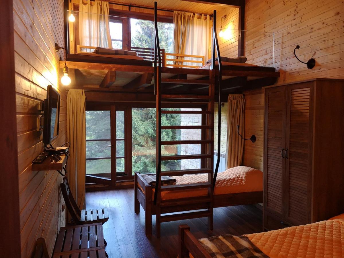 Pinus Villas Lodge With Private Jacuzzi & Phyto-Sauna Retreat Zheleznitsa Dış mekan fotoğraf