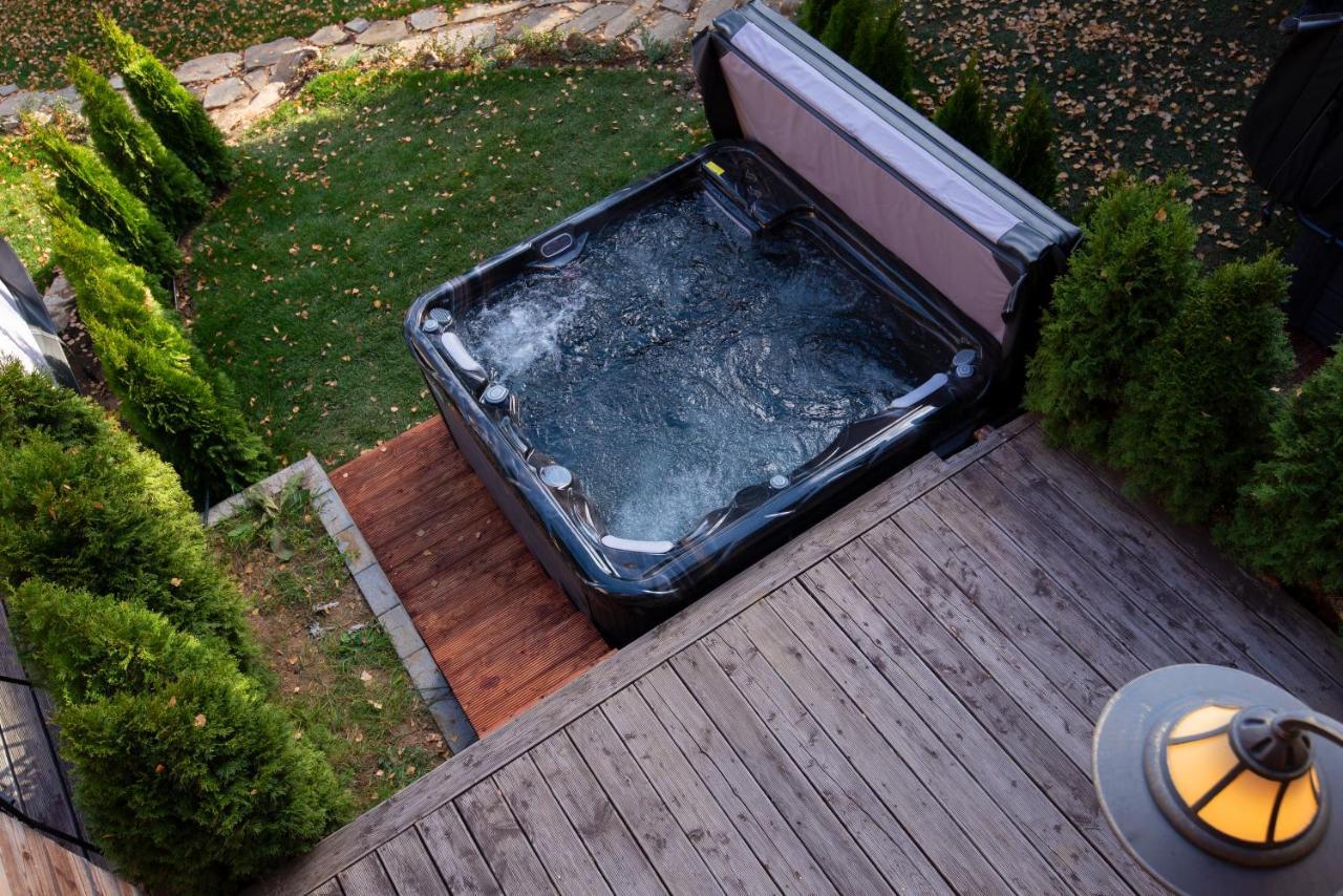 Pinus Villas Lodge With Private Jacuzzi & Phyto-Sauna Retreat Zheleznitsa Dış mekan fotoğraf