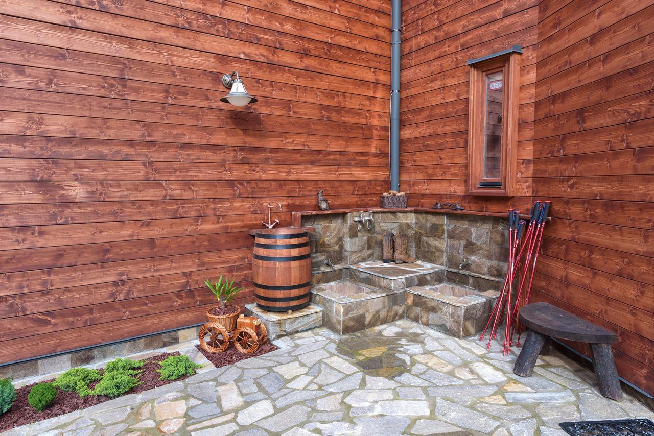 Pinus Villas Lodge With Private Jacuzzi & Phyto-Sauna Retreat Zheleznitsa Dış mekan fotoğraf