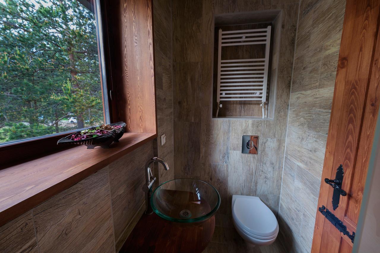 Pinus Villas Lodge With Private Jacuzzi & Phyto-Sauna Retreat Zheleznitsa Dış mekan fotoğraf