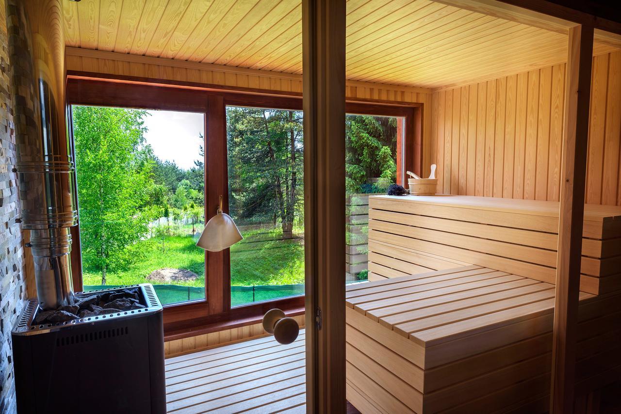 Pinus Villas Lodge With Private Jacuzzi & Phyto-Sauna Retreat Zheleznitsa Dış mekan fotoğraf