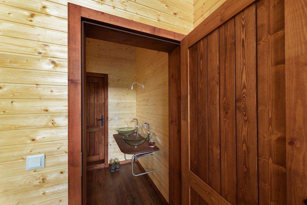 Pinus Villas Lodge With Private Jacuzzi & Phyto-Sauna Retreat Zheleznitsa Dış mekan fotoğraf