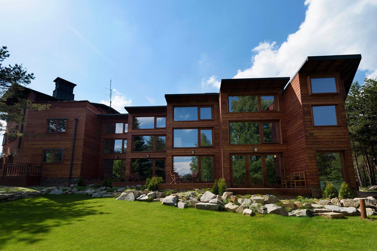 Pinus Villas Lodge With Private Jacuzzi & Phyto-Sauna Retreat Zheleznitsa Dış mekan fotoğraf
